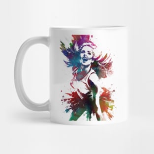 Cheerleader sport art #cheerleader Mug